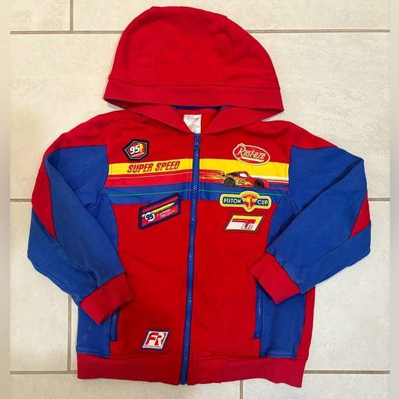 Disney Other - Disney - Cars - Zip Up Sweater